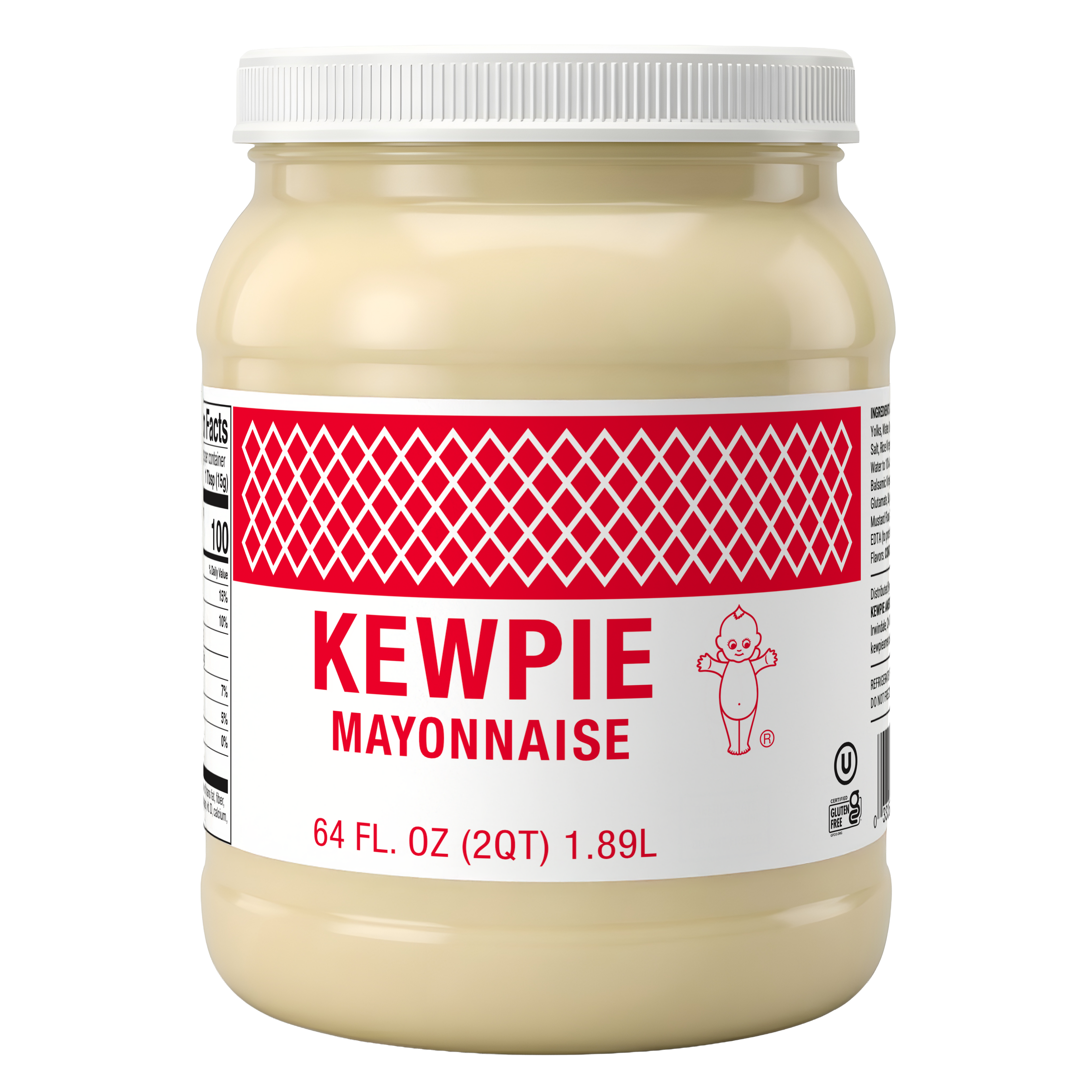 KEWPIE Mayonnaise Bulk Bottle, 64 fl. oz