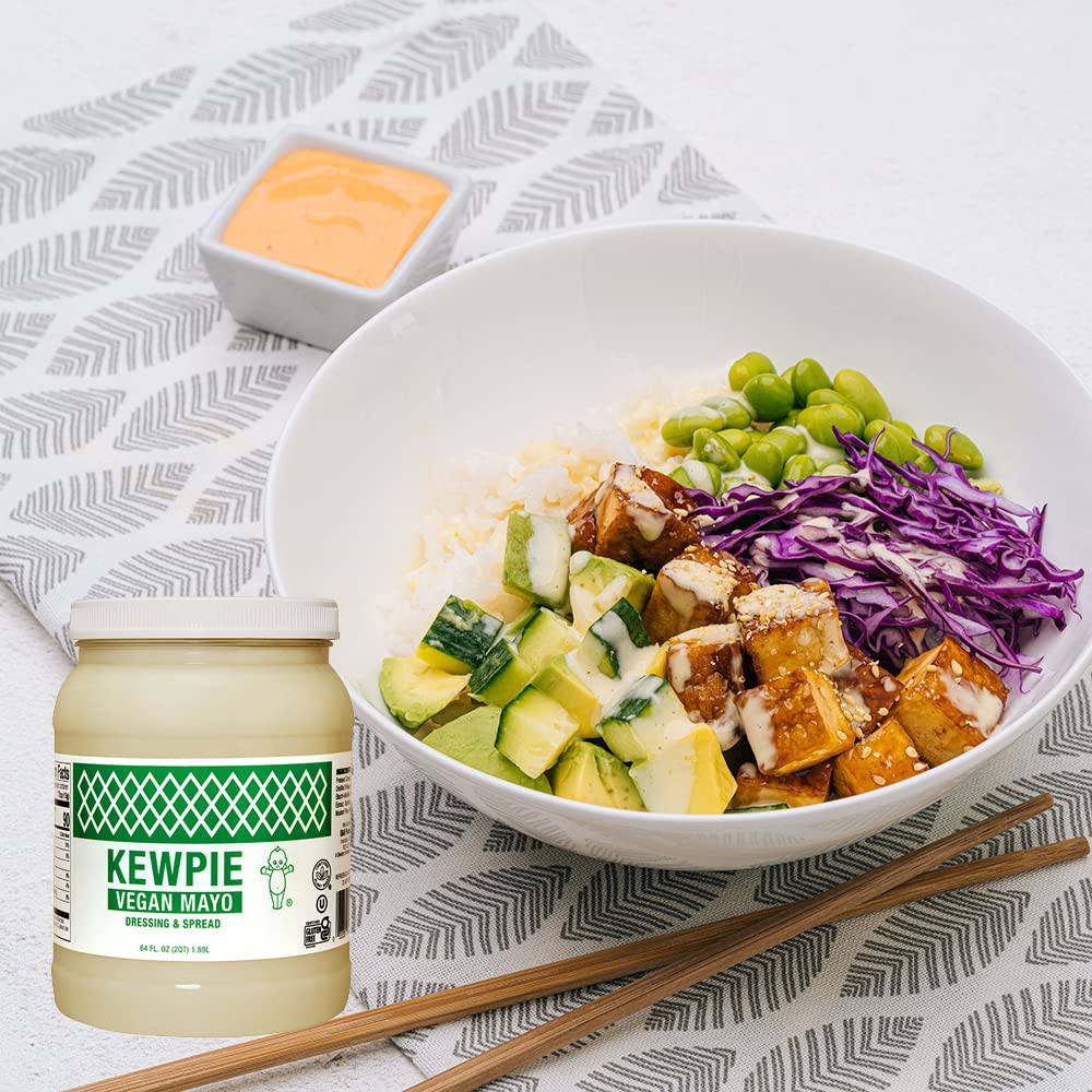 KEWPIE Vegan Mayo Dressing & Spread, 64 fl. oz