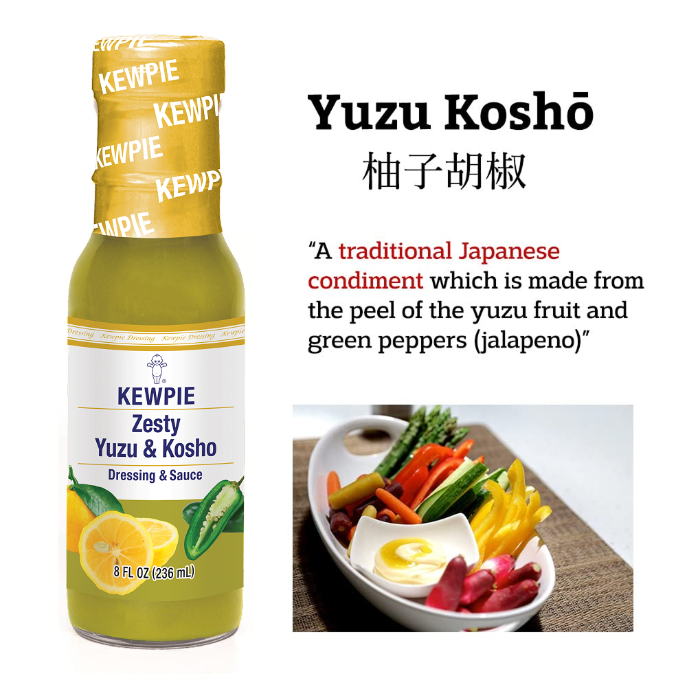 KEWPIE Yuzu & Kosho Dressing, 8 fl. oz