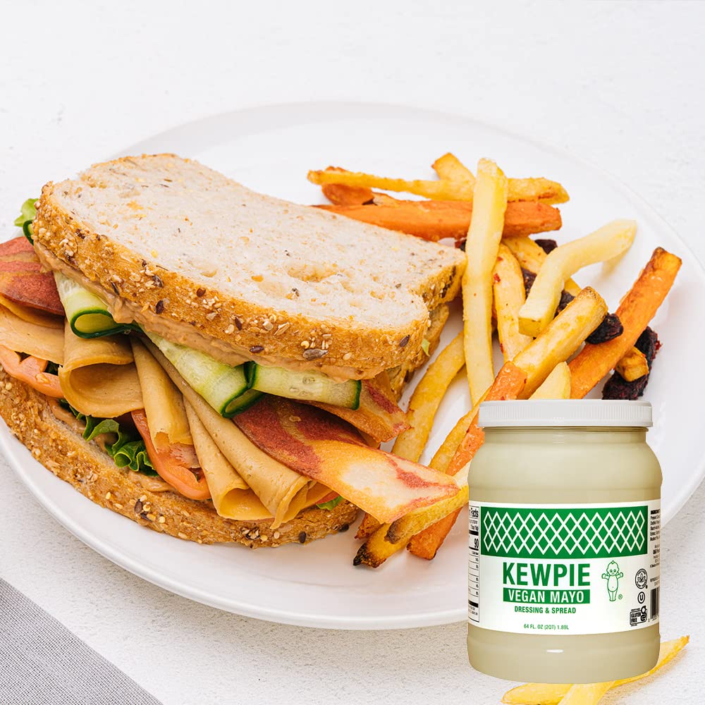 KEWPIE Vegan Mayo Dressing & Spread, 64 fl. oz