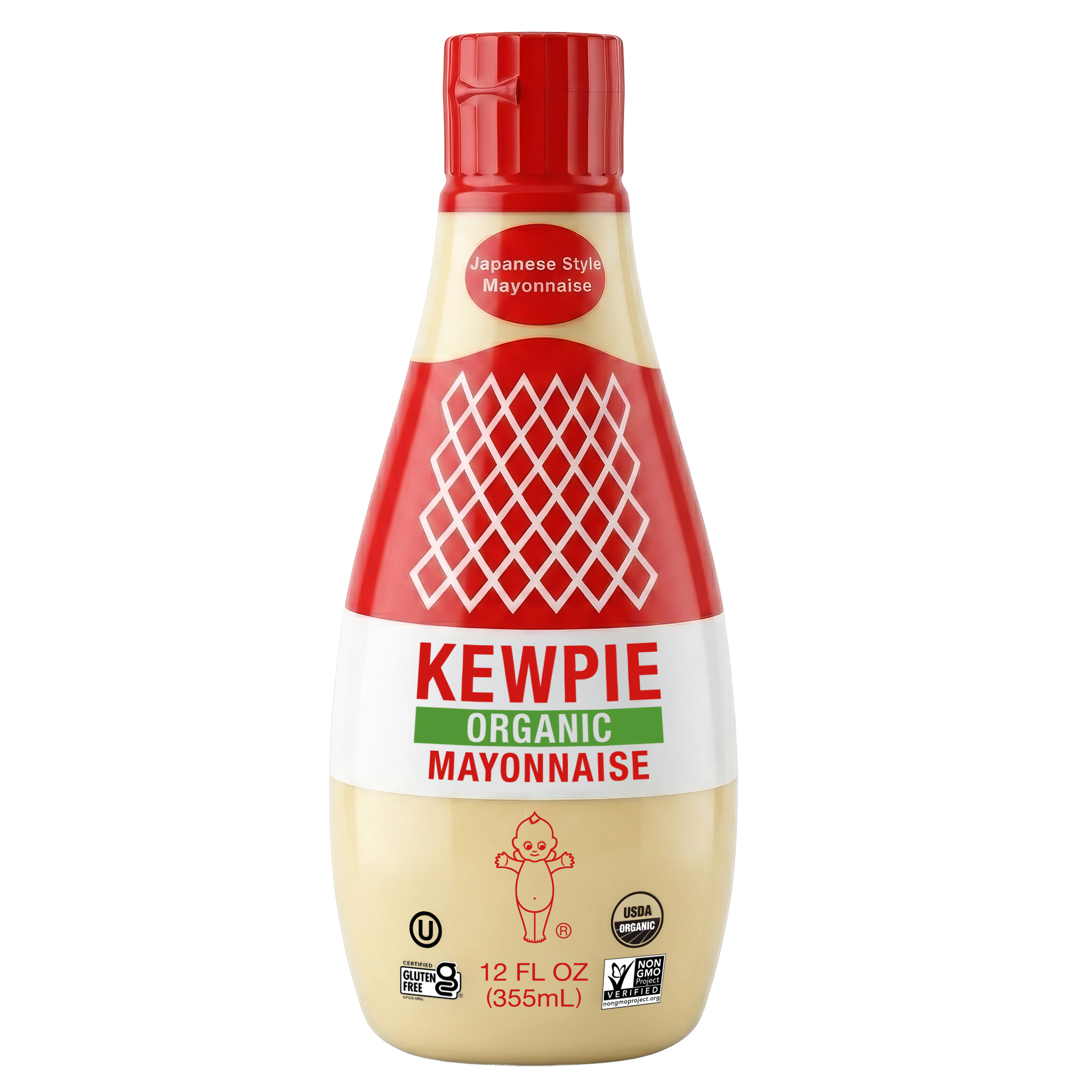 KEWPIE Organic Mayonnaise, 12 fl. Oz (Product of USA)
