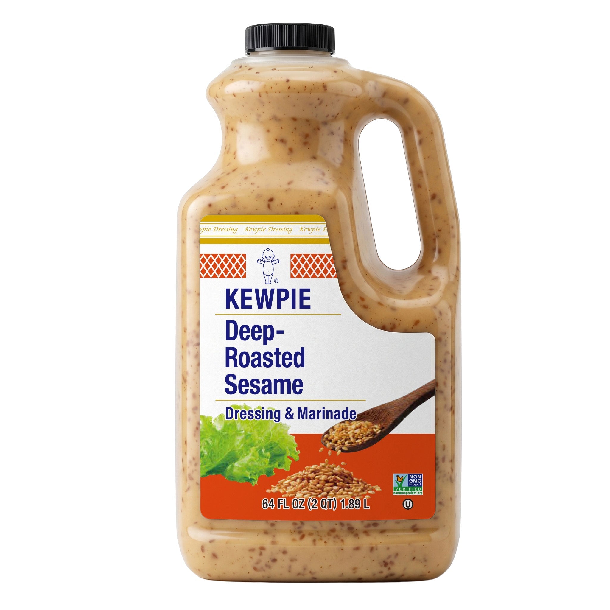 KEWPIE Deep Roasted Sesame Dressing & Marinade, 64 fl. oz
