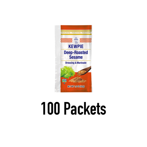 KEWPIE Deep Roasted Sesame Dressing & Marinade Sachet, 1.5 fl. oz x Pack of 100