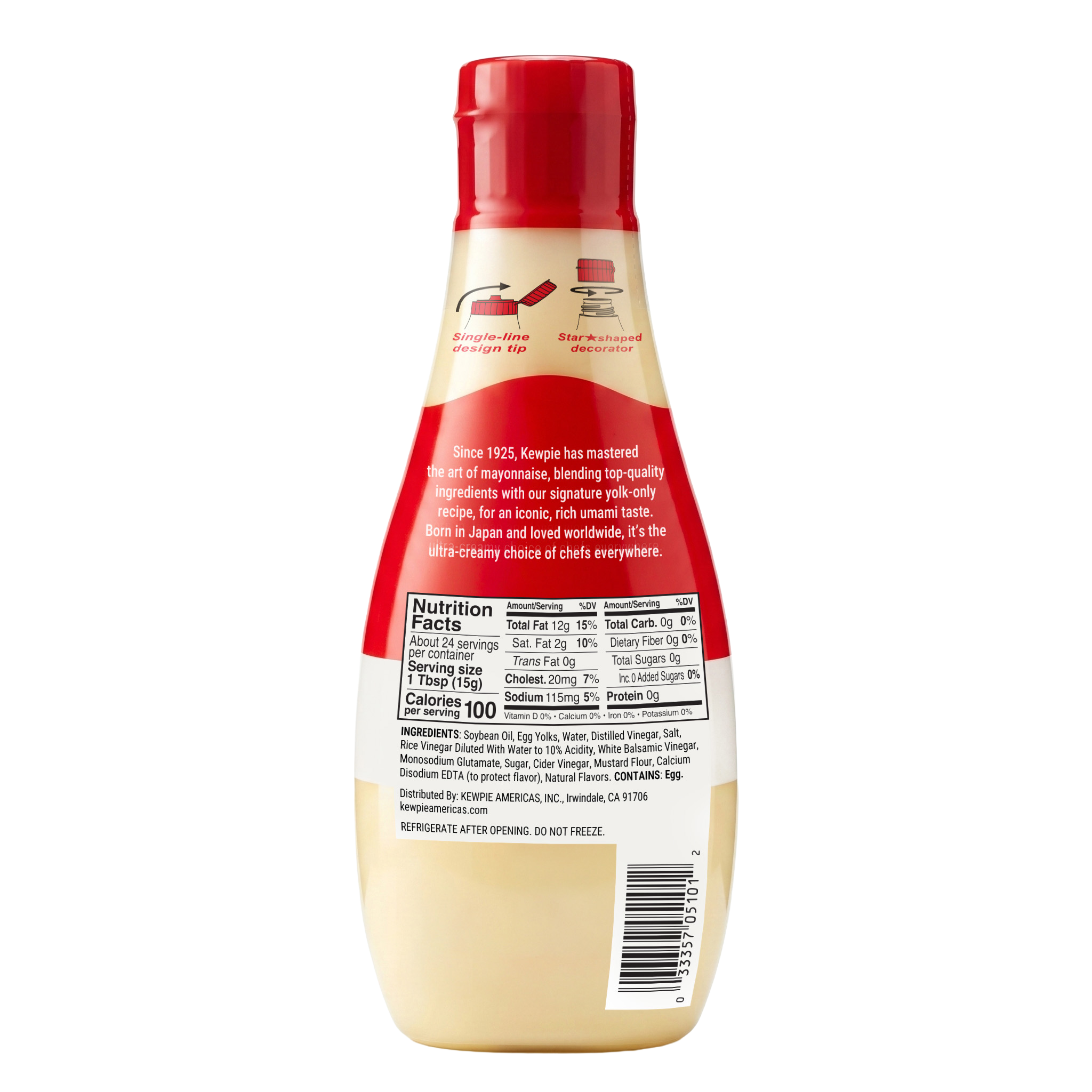 KEWPIE Mayonnaise, 12 fl. oz (Product of USA)
