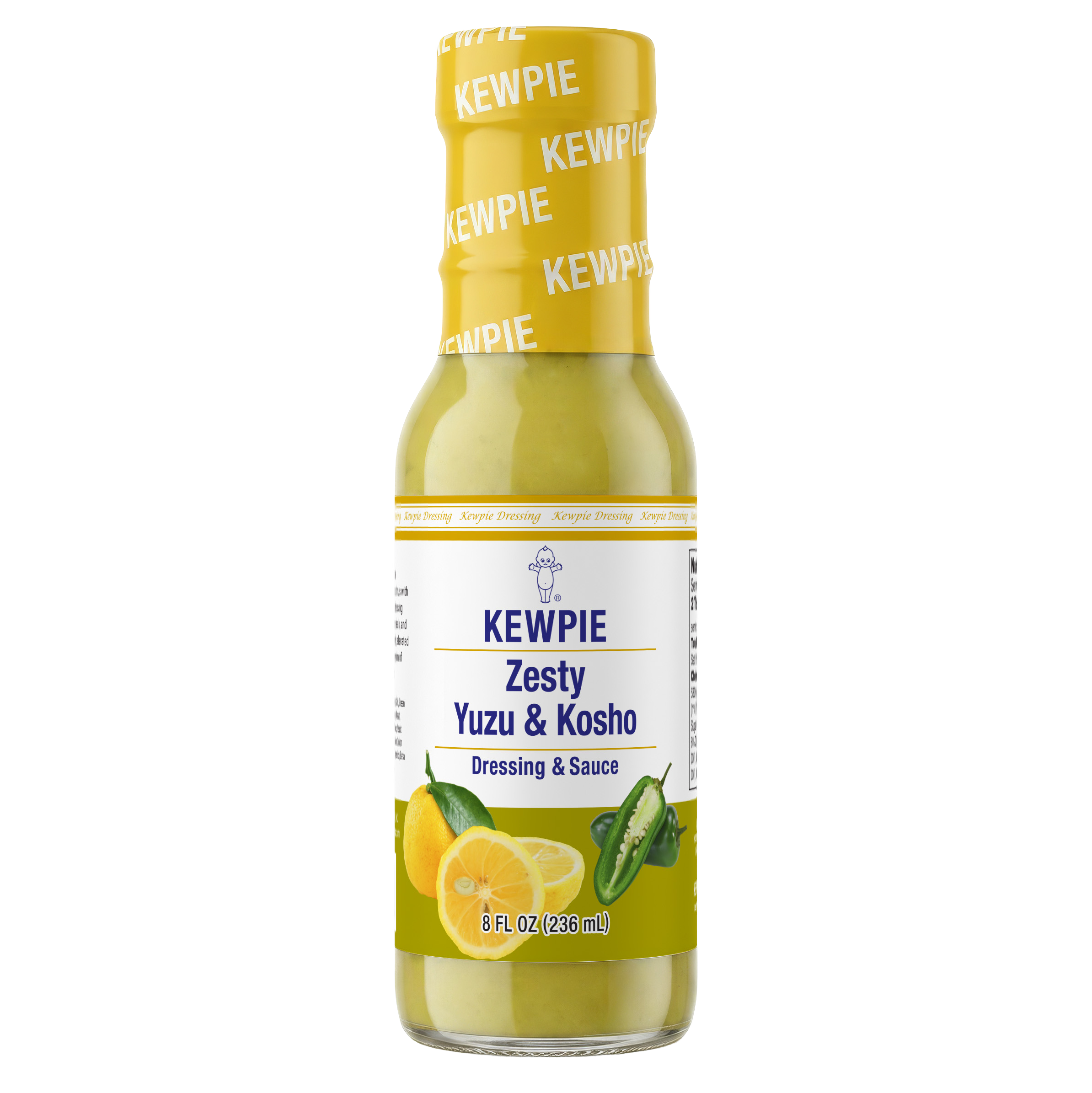 KEWPIE Yuzu & Kosho Dressing, 8 fl. oz